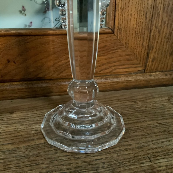 Vintage Crystal Candle Holder - Picture 5 of 11